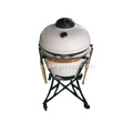 22 Inch Kamado Grill Charcoal With Iron Cart